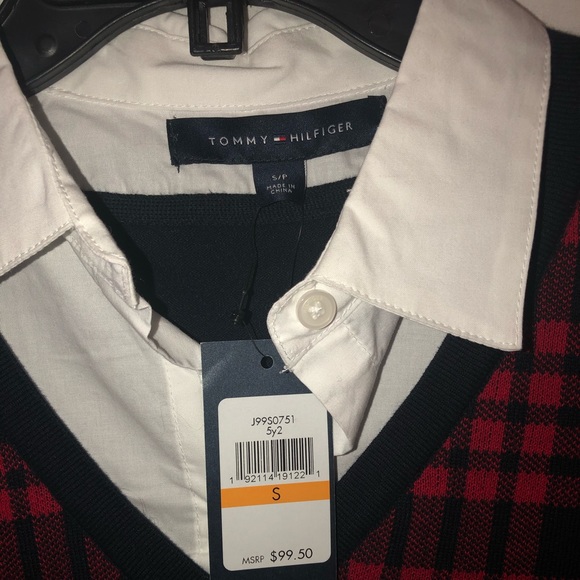Tommy Hilfiger long sleeved collar shirt combo . - Picture 3 of 8